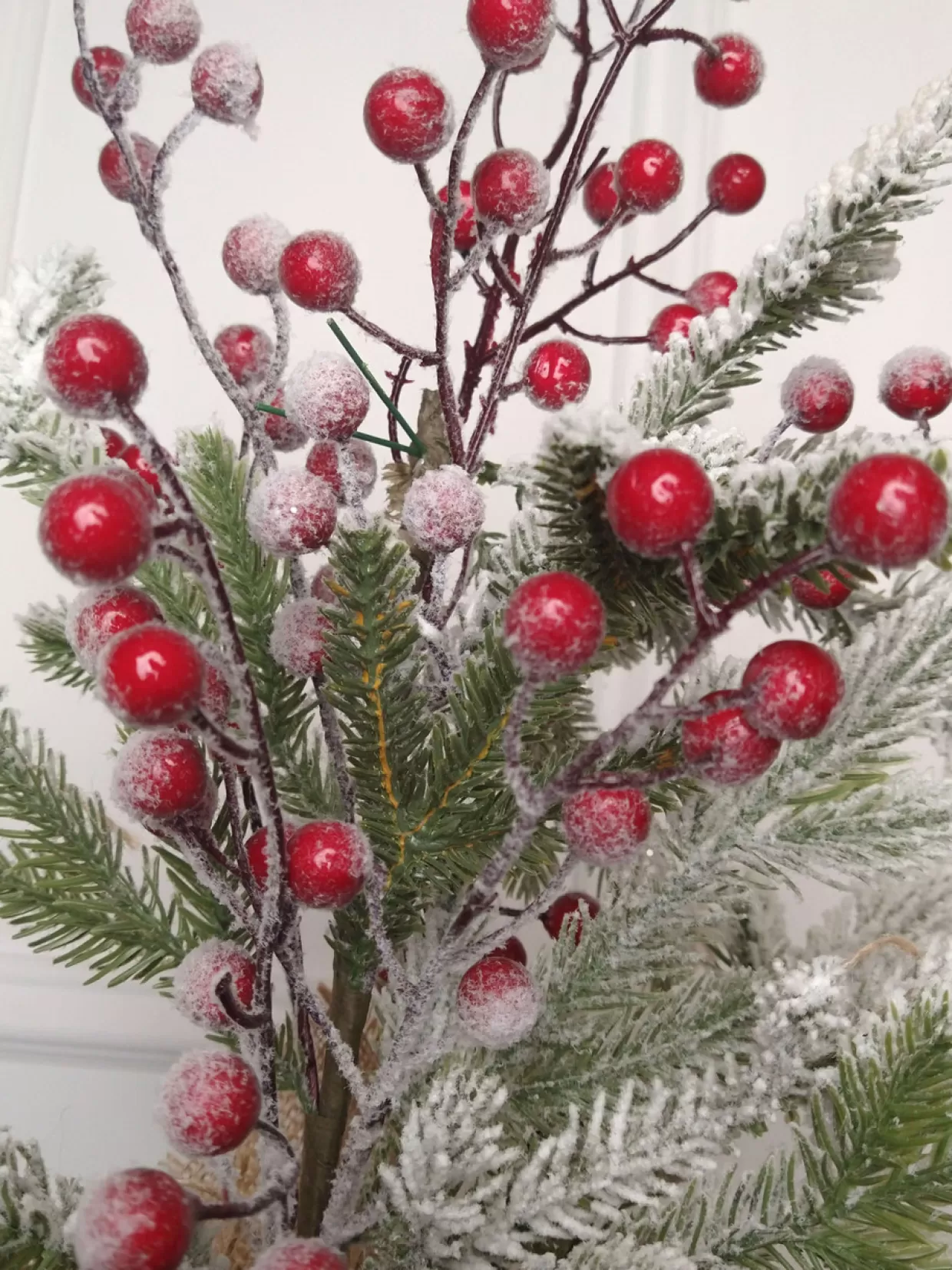 Decorator's Warehouse 19” Frosted Tree With Berries