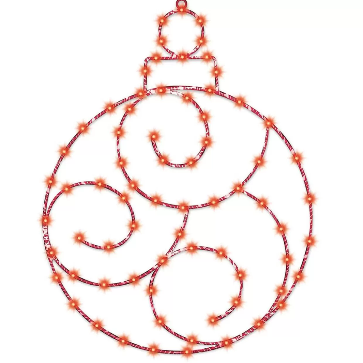 Decorator's Warehouse 24" Red Twinkling Fairy Copper Wire LED Ornament - 190 Lights