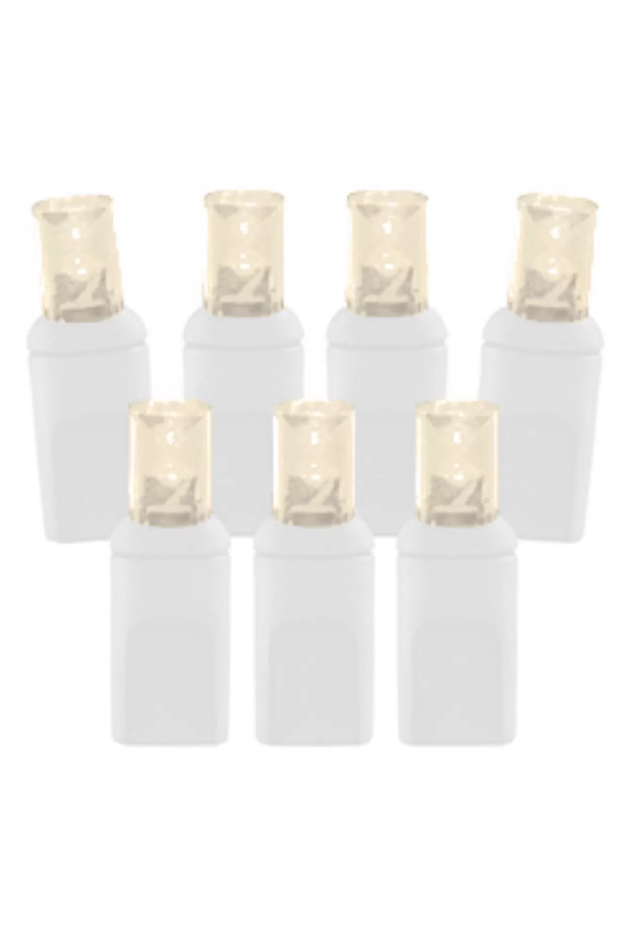Decorator's Warehouse 5mm Warm White (White Cord) - 70L 4" Spacing