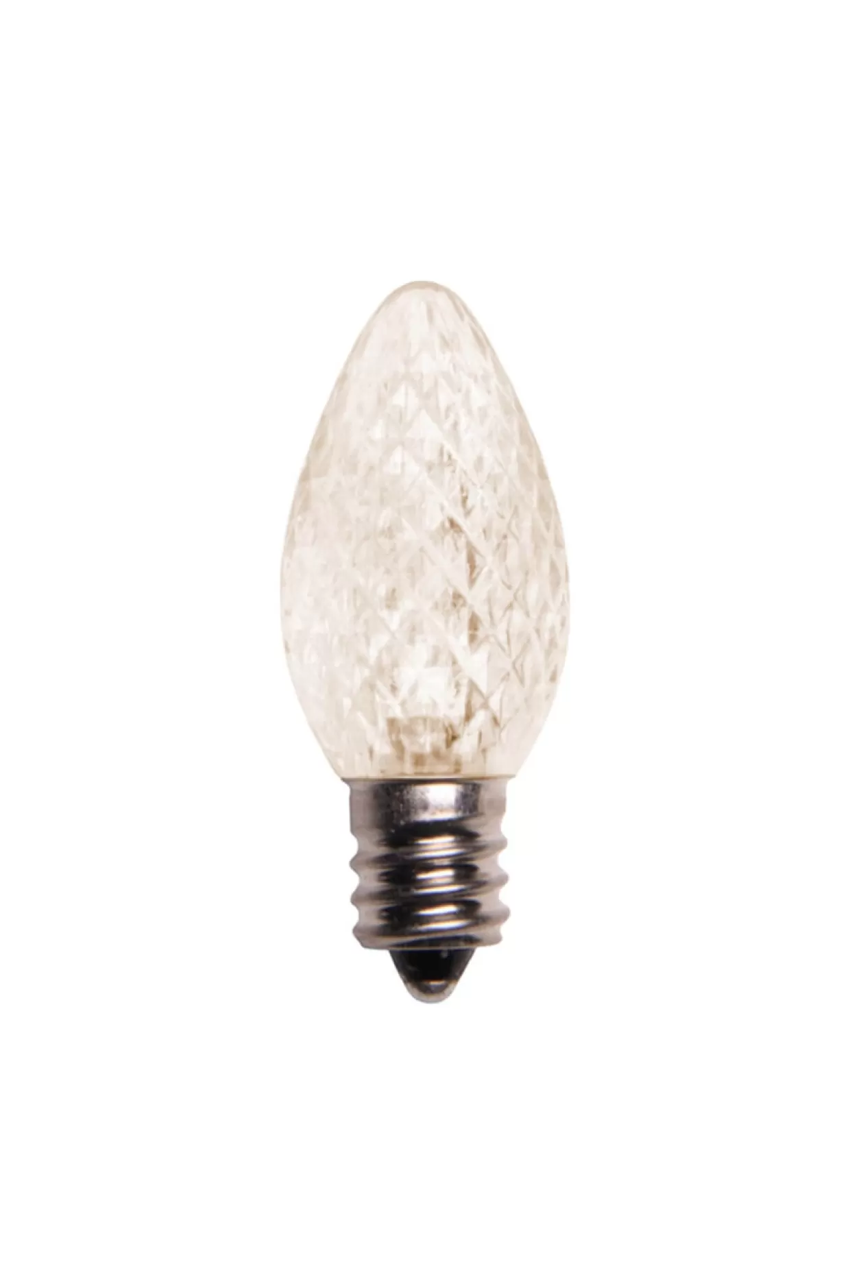 Decorator's Warehouse C7 Platinum Elite LED SMD Bulbs (25 Bulbs/bag) - Faceted, Warm White