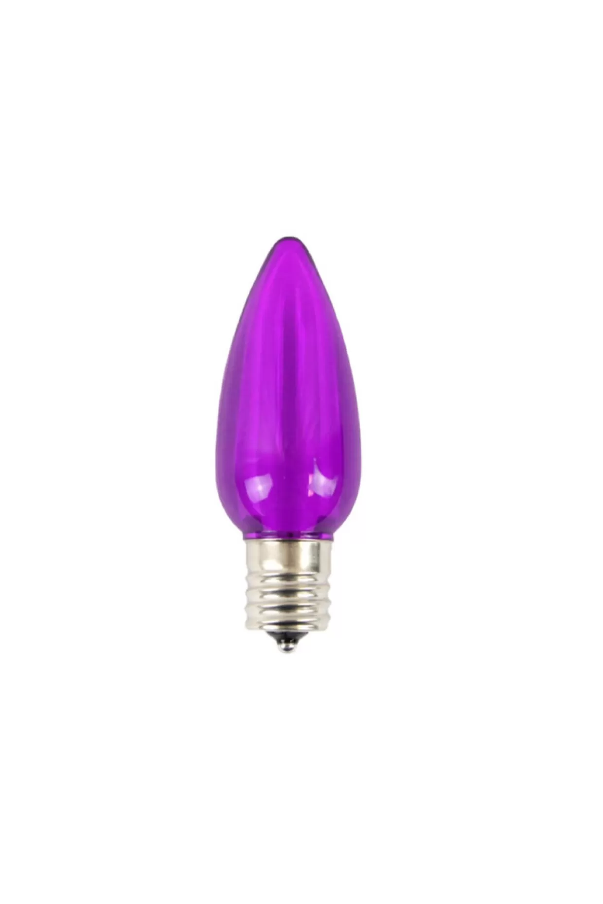 Decorator's Warehouse C9 Minleon LED SMD Bulb (25 Bulbs/box) - Smooth, Purple