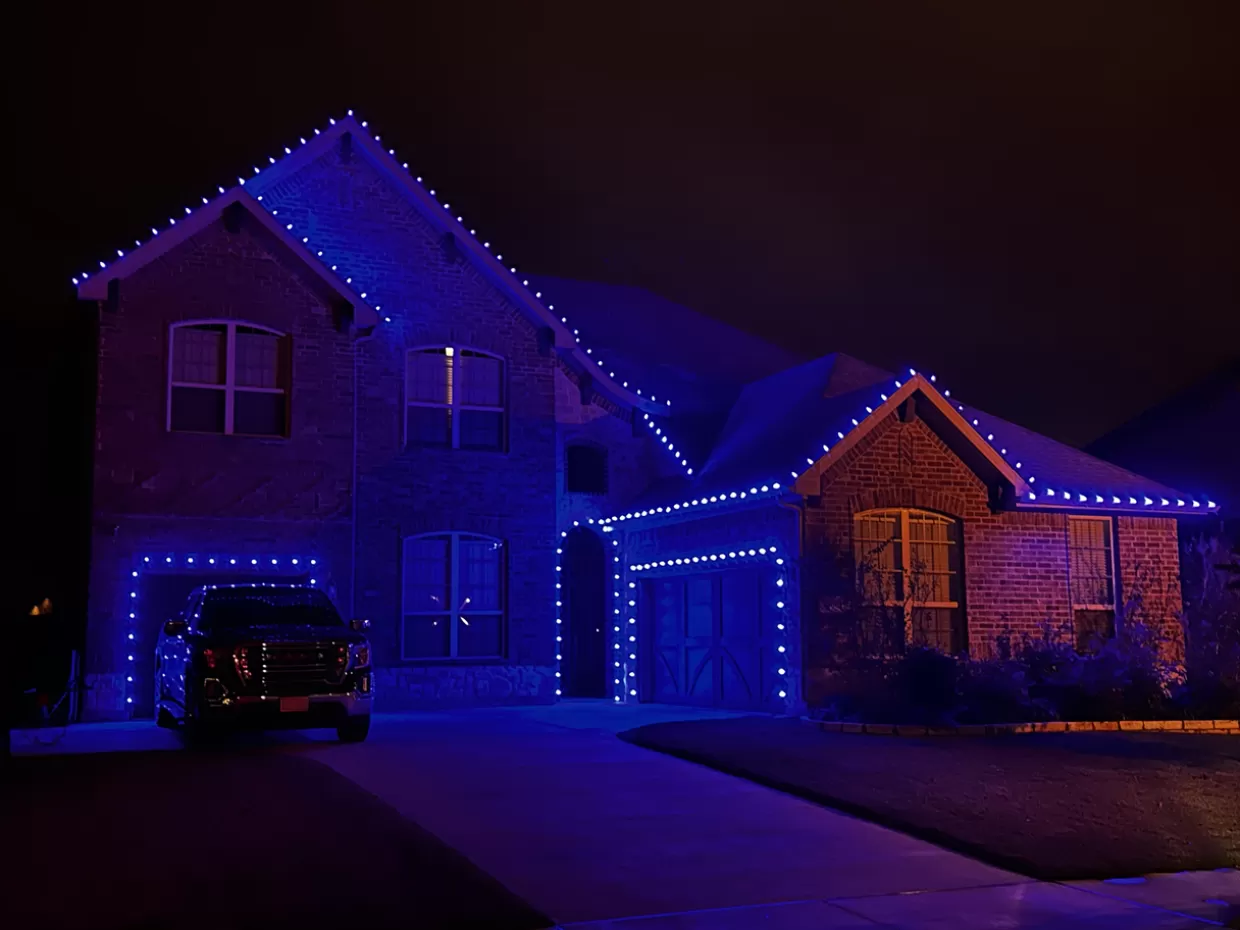 Decorator's Warehouse C9 Platinum Elite LED SMD Bulb (25 Bulbs/bag) - Faceted, Blue