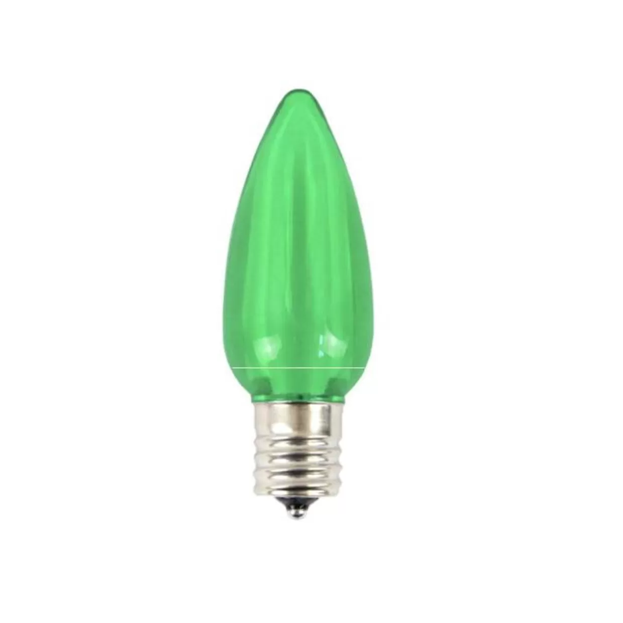 Decorator's Warehouse C9 Platinum Elite LED SMD Bulb (25 Bulbs/bag) - Smooth, Green
