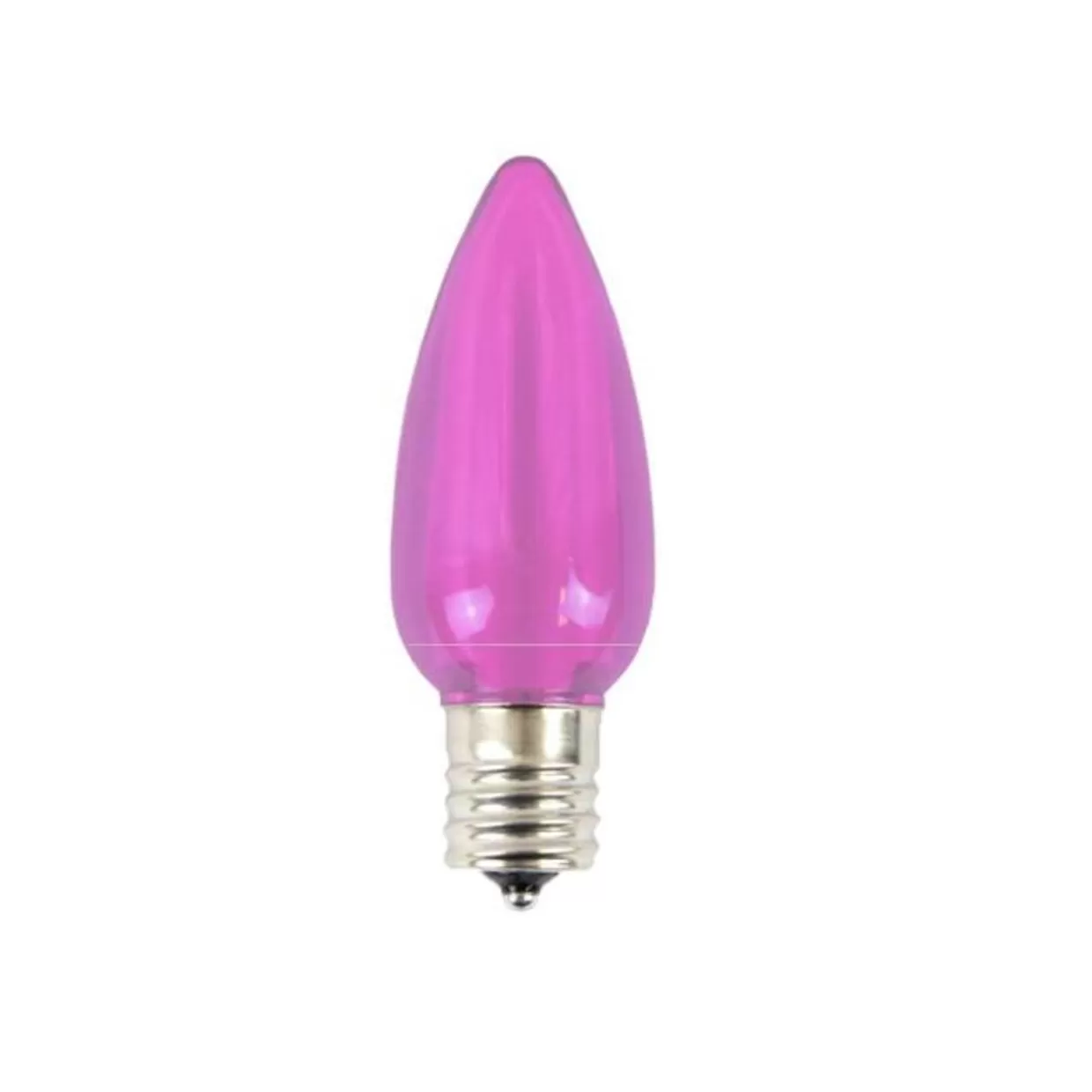 Decorator's Warehouse C9 Platinum Elite LED SMD Bulb (25 Bulbs/bag) - Smooth, Pink