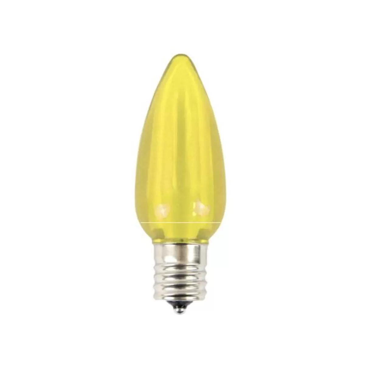 Decorator's Warehouse C9 Platinum Elite LED SMD Bulb (25 Bulbs/bag) - Smooth, Yellow