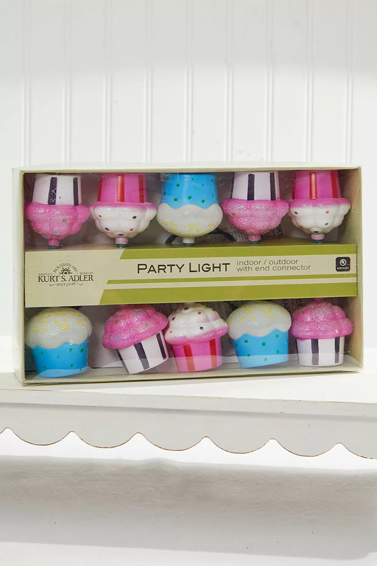 Decorator's Warehouse Kurt S. Adler Indoor/Outdoor Cupcake Party Lights